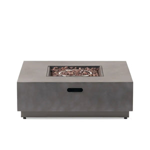 Modern Square Fire Pit With 50,000 Btu - Best Buy Furniture