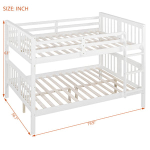 Bunk Bed With Ladder For Bedroom