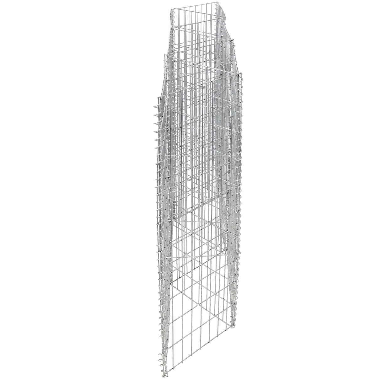 Galvanized Steel Tall Gabion Basket with Multiple Compartments