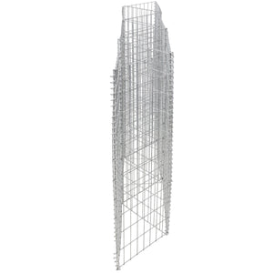 Galvanized Steel Tall Gabion Basket with Multiple Compartments