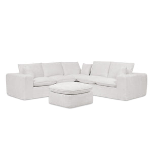 Sectional Sofa With Moveable Ottoman