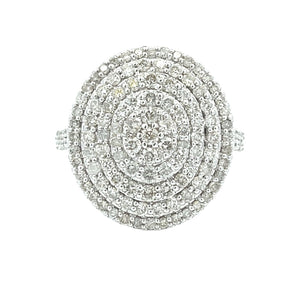 1.50ct Diamond Ring 14KT White Gold
