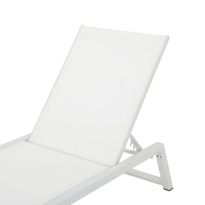 Myers - Chaise Lounge - White