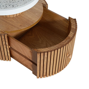 Unique Four-Leaf Clover Side Table for Living Room, Bedroom & Small Spaces