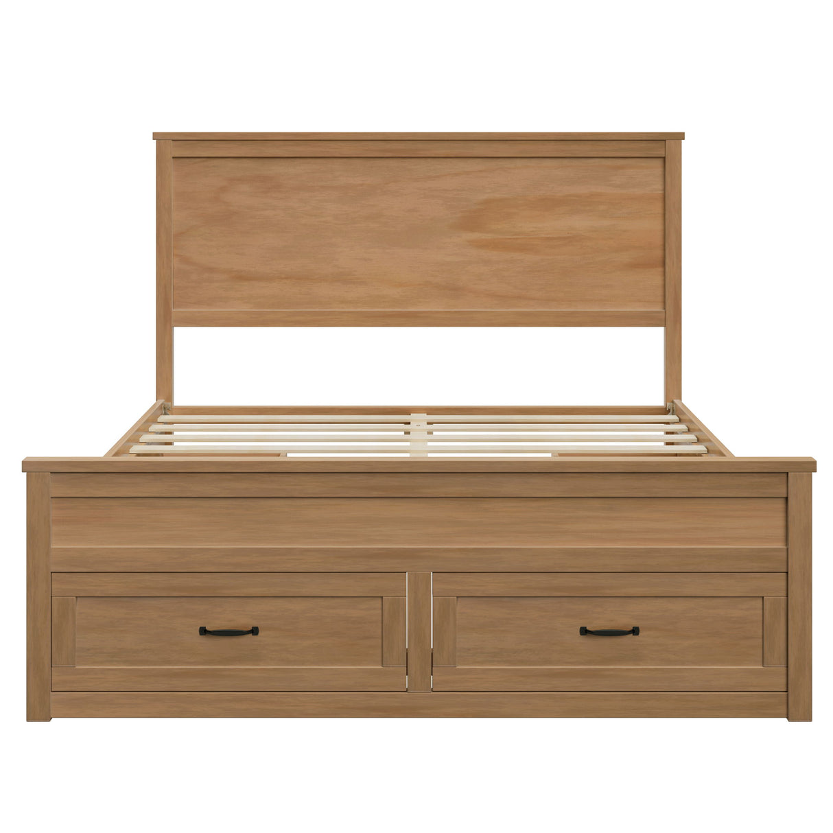 Modern Storage Platform Bed Frame With 6 Drawers