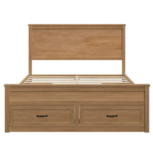 Modern Storage Platform Bed Frame With 6 Drawers