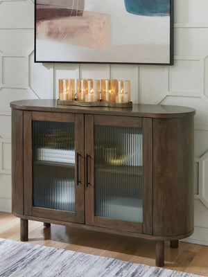 Mayridge - Accent Cabinet - Medium Brown - Best Buy Furniture