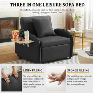 3-in-1 Convertible Sofa Chair Bed