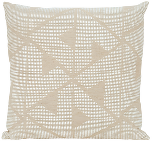 Sierra Pillow Cover in Natural, Schumacher Textiles
