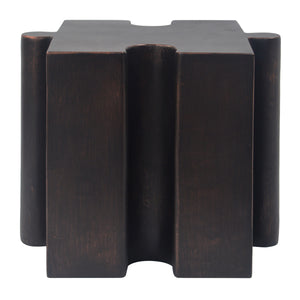 Puzzle Art Side Table, Modular Concave Edge MGO Table