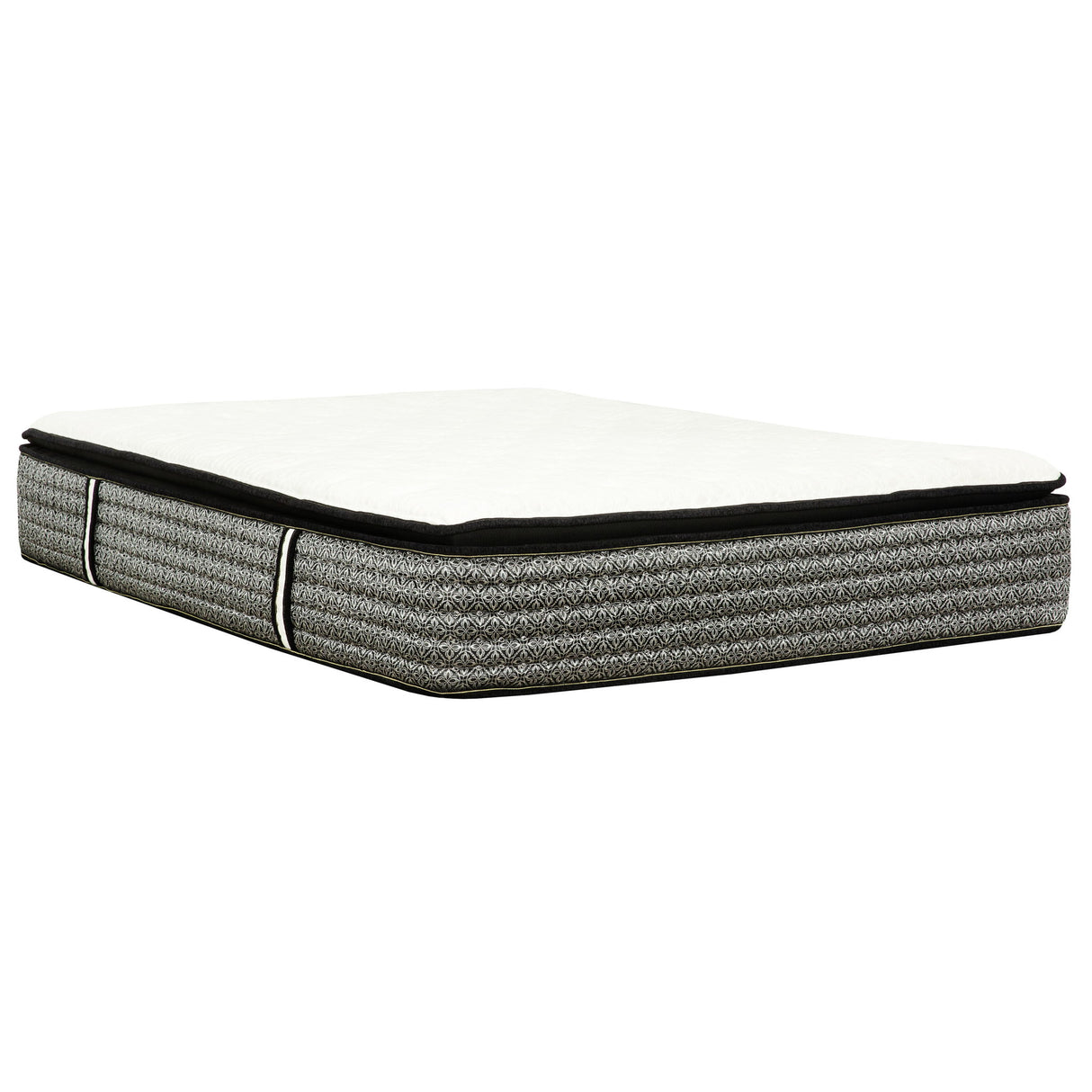 14" Premium Hybrid Mattress In A Box Plush Gel Memory Foam Top With Cooling Technology - Gray / White - Queen