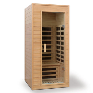 Hemlock Wood One-Person Indoor Sauna Room