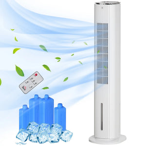 42" White Air Cooler