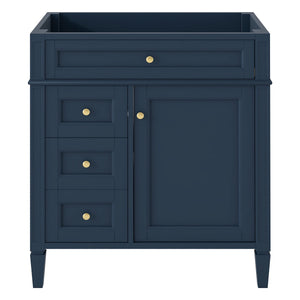 Bathroom Vanity With 2 Drawers And Tip-Out Drawer, Storage Cabinet