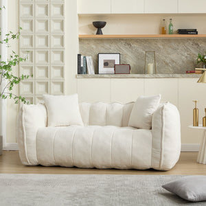 Cozy Beanbag Chair With High Resilience Foam Core For 2