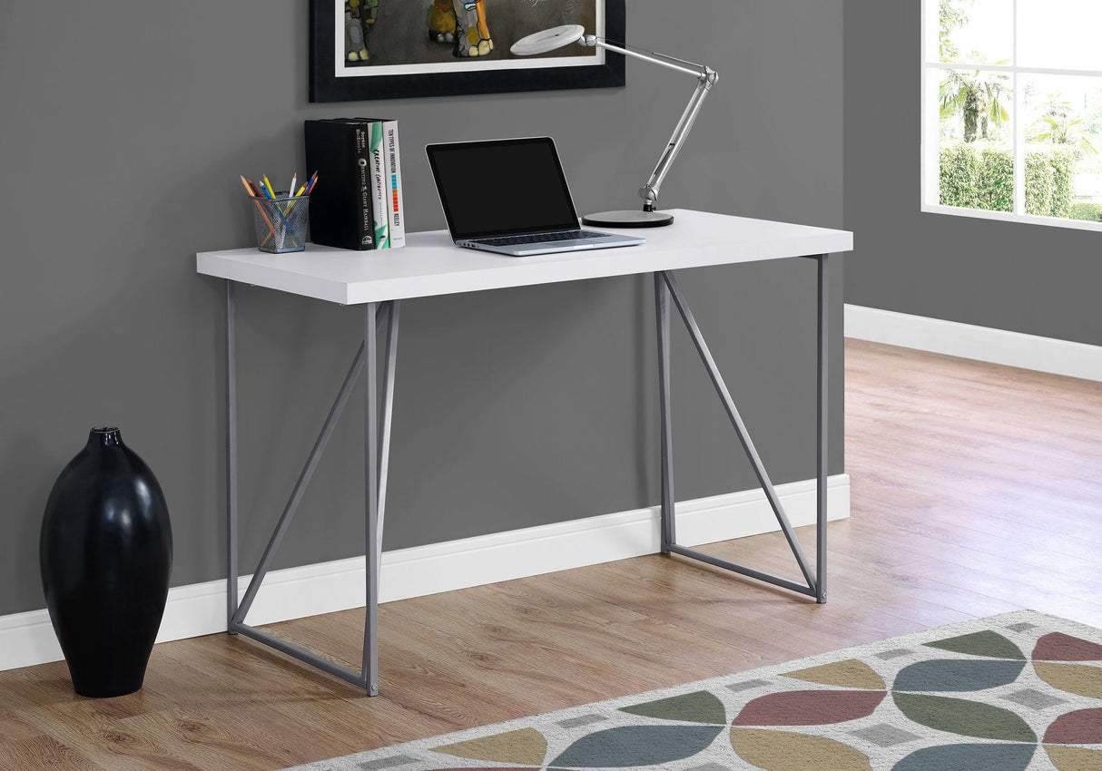 Computer Desk For Home Office Laptop, Contemporary & Modern - White - Best Buy Furniture