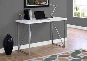 Computer Desk For Home Office Laptop, Contemporary & Modern - White - Best Buy Furniture