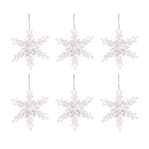 Iron Snowflake Hanger - Set of 6