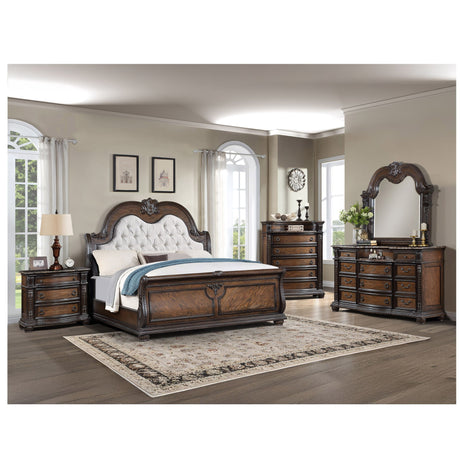11 Drawer Dresser - Brown / Coffee