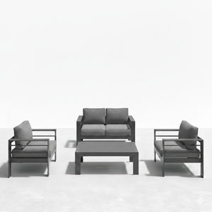 Outdoor Patio Set, All-Weather & Thick Cushions