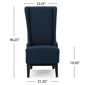 Alight - Upholstered Dining Chair With High Back And Birch Wood Legs (Set of 2) - Best Buy Furniture