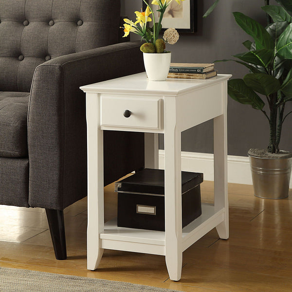 Bertie - Accent Table - White - Best Buy Furniture