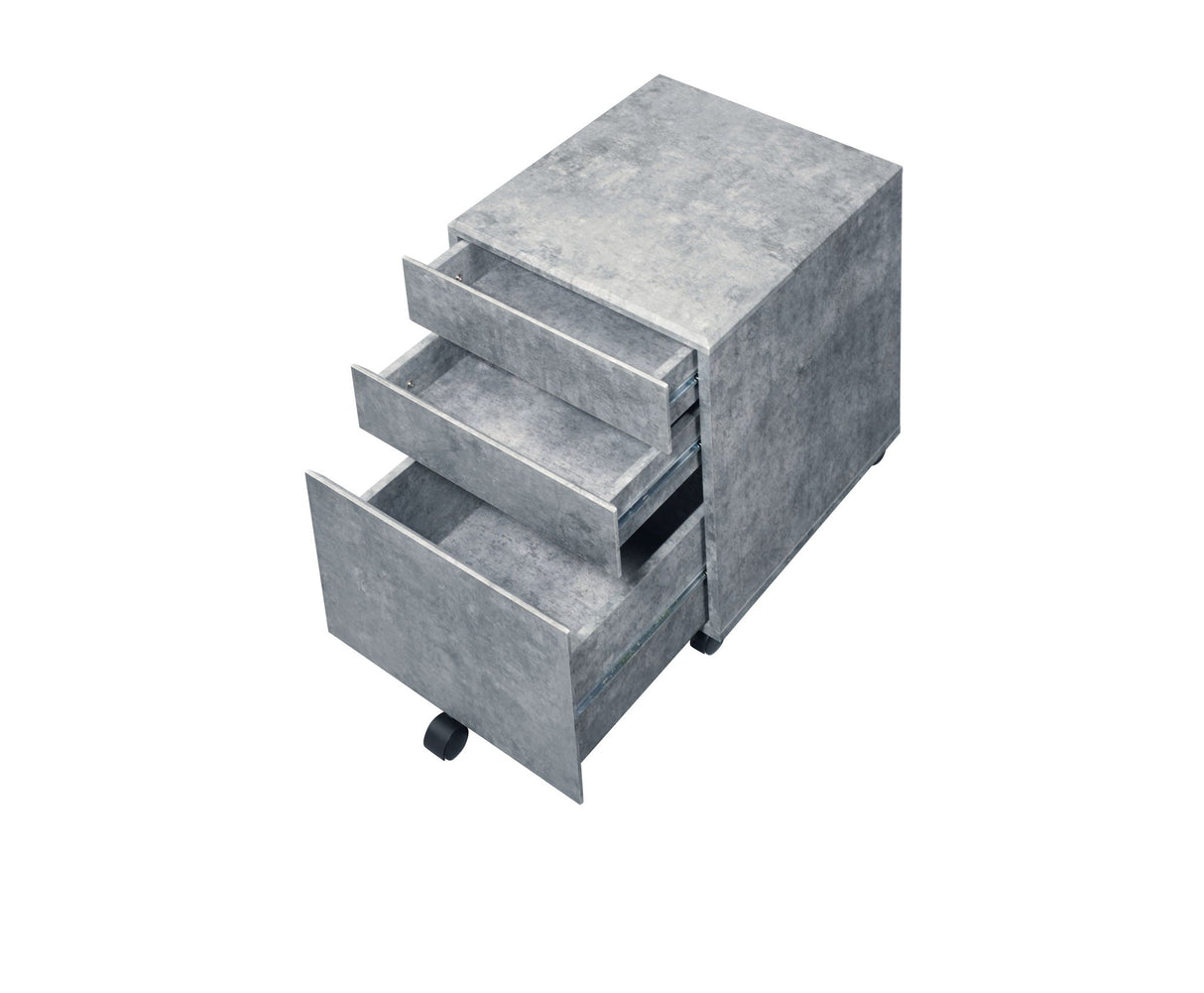 Jurgen - File Cabinet - Gray - Best Buy Furniture