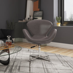 Raspberry - Swivel Lounge Chair