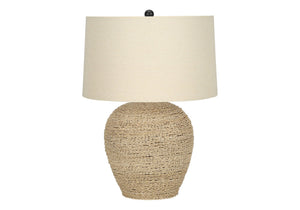 Lighting, Table Lamp, Rattan, Resin, Transitional - Beige - Best Buy Furniture