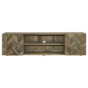 Jessie - 2 Door TV Stand - Brown
