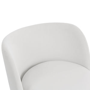 Barrel Chair With Built In Storage, 360° Swivel - Beige