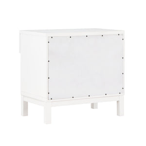 Blake - 1 Drawer Nightstand - White