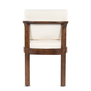 Acacia Wood Outdoor Dining Chair (Set of 2)