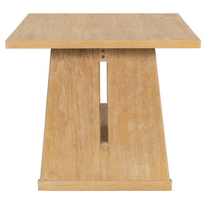 Dining Set With Rectangular Table, 4 Upholstered Chairs & 1 Padded Bench