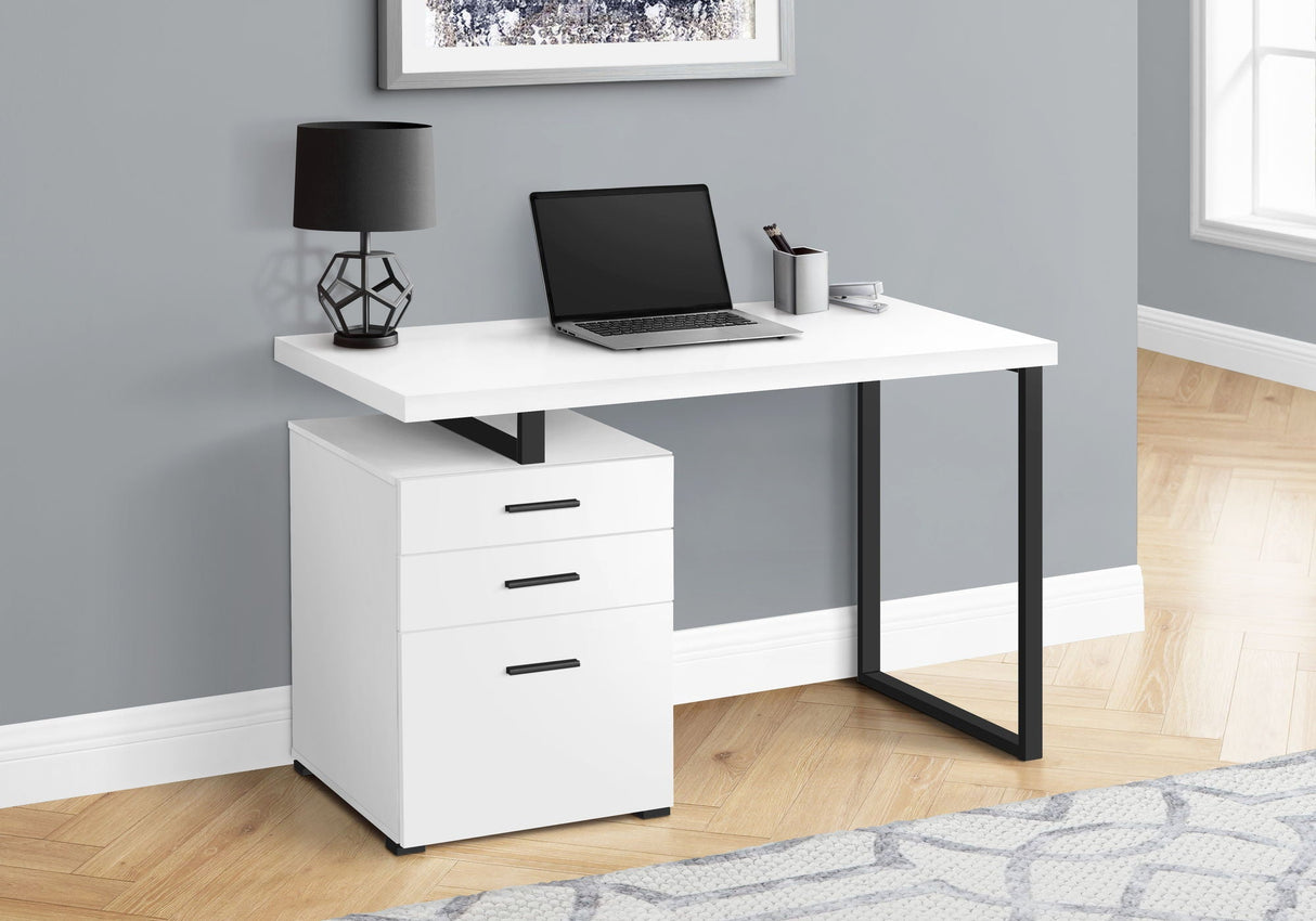 Computer Desk For Home Office, Left, Right Set - Up, Ample Storage Drawers - Best Buy Furniture