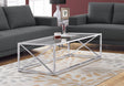 Table, Rectangular, Contemporary & Modern - Chrome - Best Buy Furniture