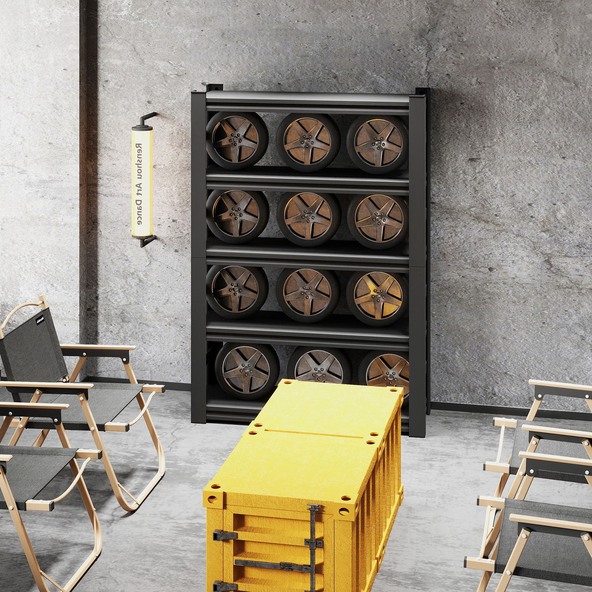 5 Tier Heavy Duty Shelving Unit Adjustable Shelving Units