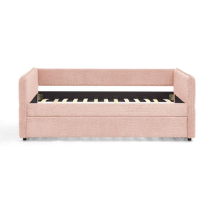 Upholstered Daybed With Pop Up Trundle