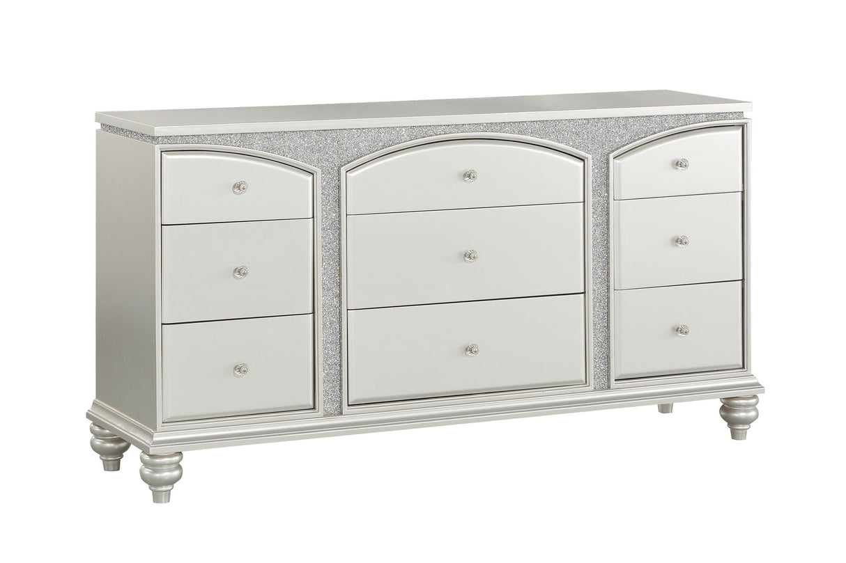 Maverick - Dresser - Silver - Best Buy Furniture