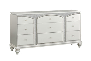 Maverick - Dresser - Silver - Best Buy Furniture