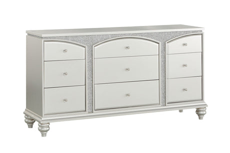Maverick - Dresser - Silver - Best Buy Furniture