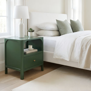 Williamson 1-Drawer Nightstand in Vintage