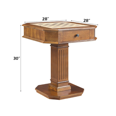 Galini Game Table - Walnut
