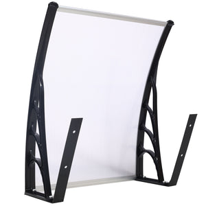 Weather Resistant Polycarbonate Canopy Outdoor Shade Cover For Robotic Lawn Mowers - Black