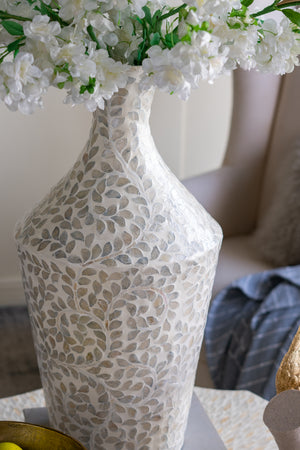 D9.8x19.7" Decorative Paper Powder Vase