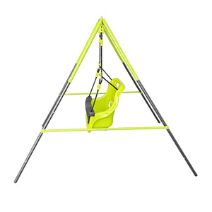 Xns001 - Baby Swing With Safety Seat Indoor / Outdoor - Black / Green