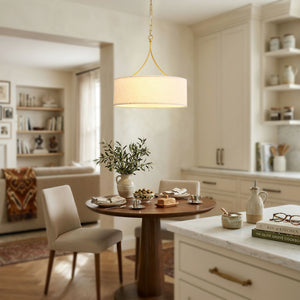 3 Light Drum Pendant Light
