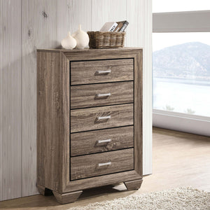 Harrison - 5 Drawer Bedroom Chest - Taupe