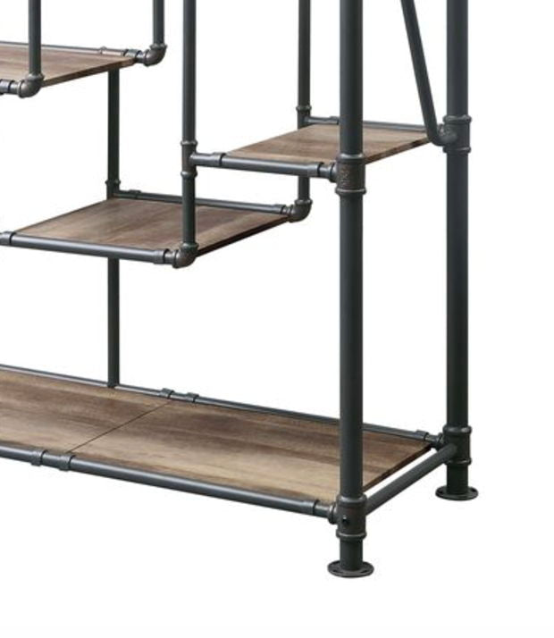 Brantley - Antique Bookshelf - Oak - Best Buy Furniture