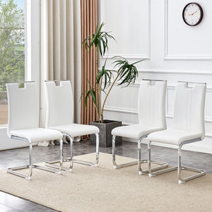 Bow Shaped Chairs, Ergonomic Design, Non Slip Base